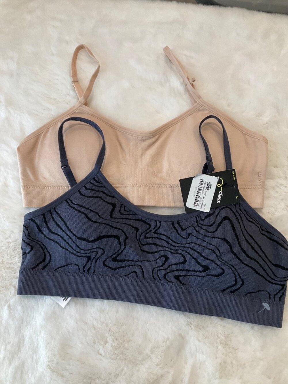 Art Class 4 Girls Seamless Bras, Size Large 4 styles Nude & Grey NEW - Picture 8 of 9